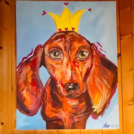 度假居 Ferienhaeuschen 200 M Vom See, Mit Eigenem Garten, Urlaub Mit Hund In Der Postmünster
